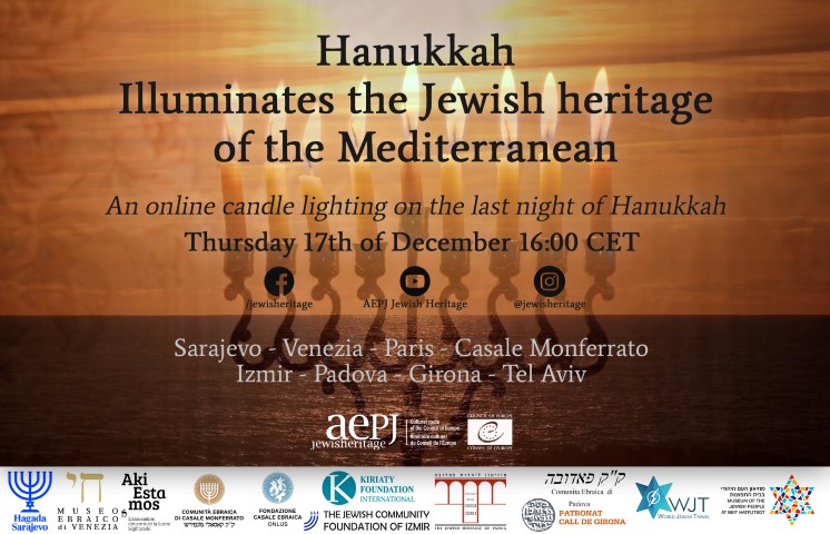 Chanukah illuminates the Jewish heritage of the Mediterranean poster_