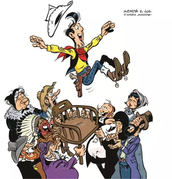 mahJ - Lucky Luke